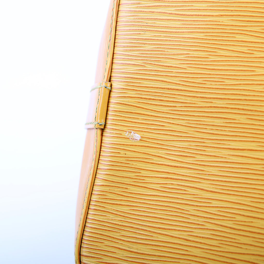 Louis Vuitton Noe Petite Vintage Epi Yellow