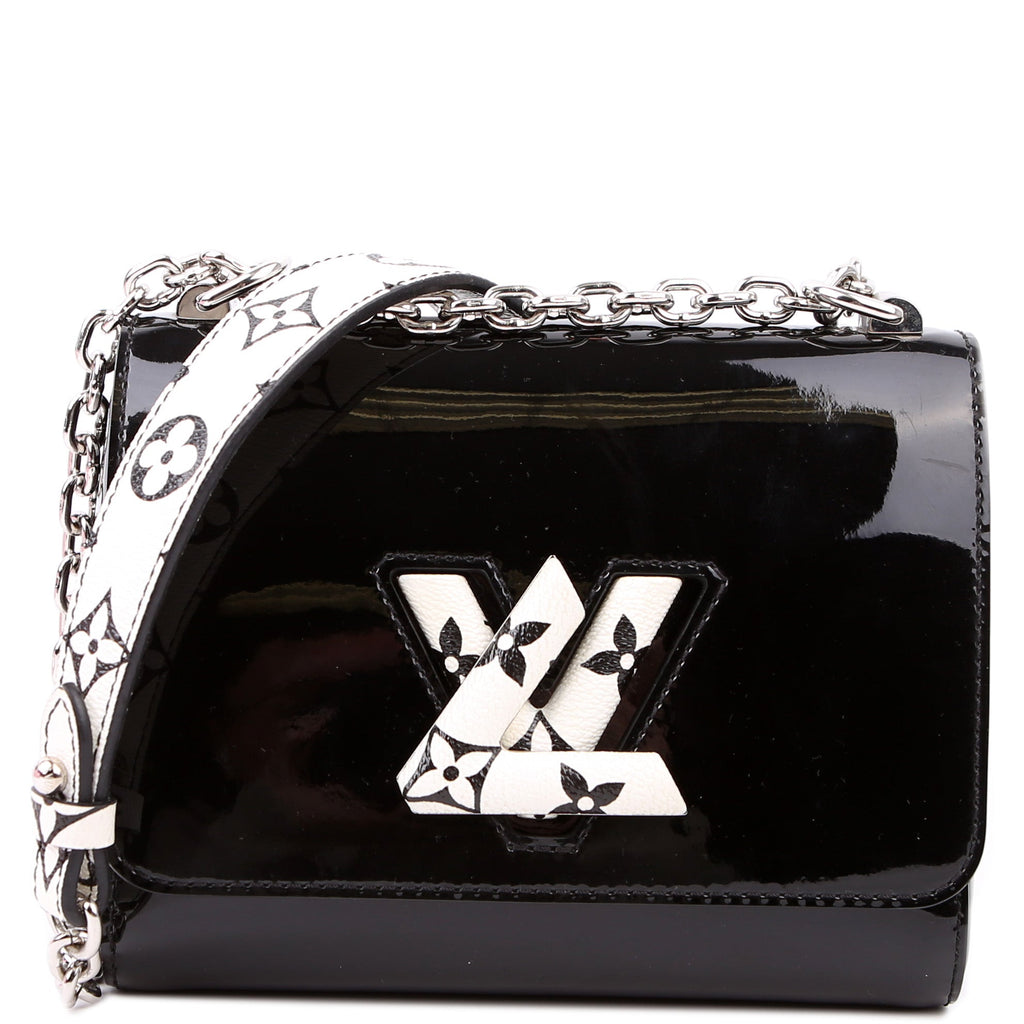 Louis Vuitton Twist PM Vernis Black/White
