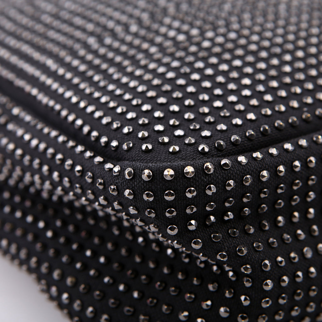 Saint Laurent 716140 Le 5 A 7 Supple Medium Canvas/Crystal Black