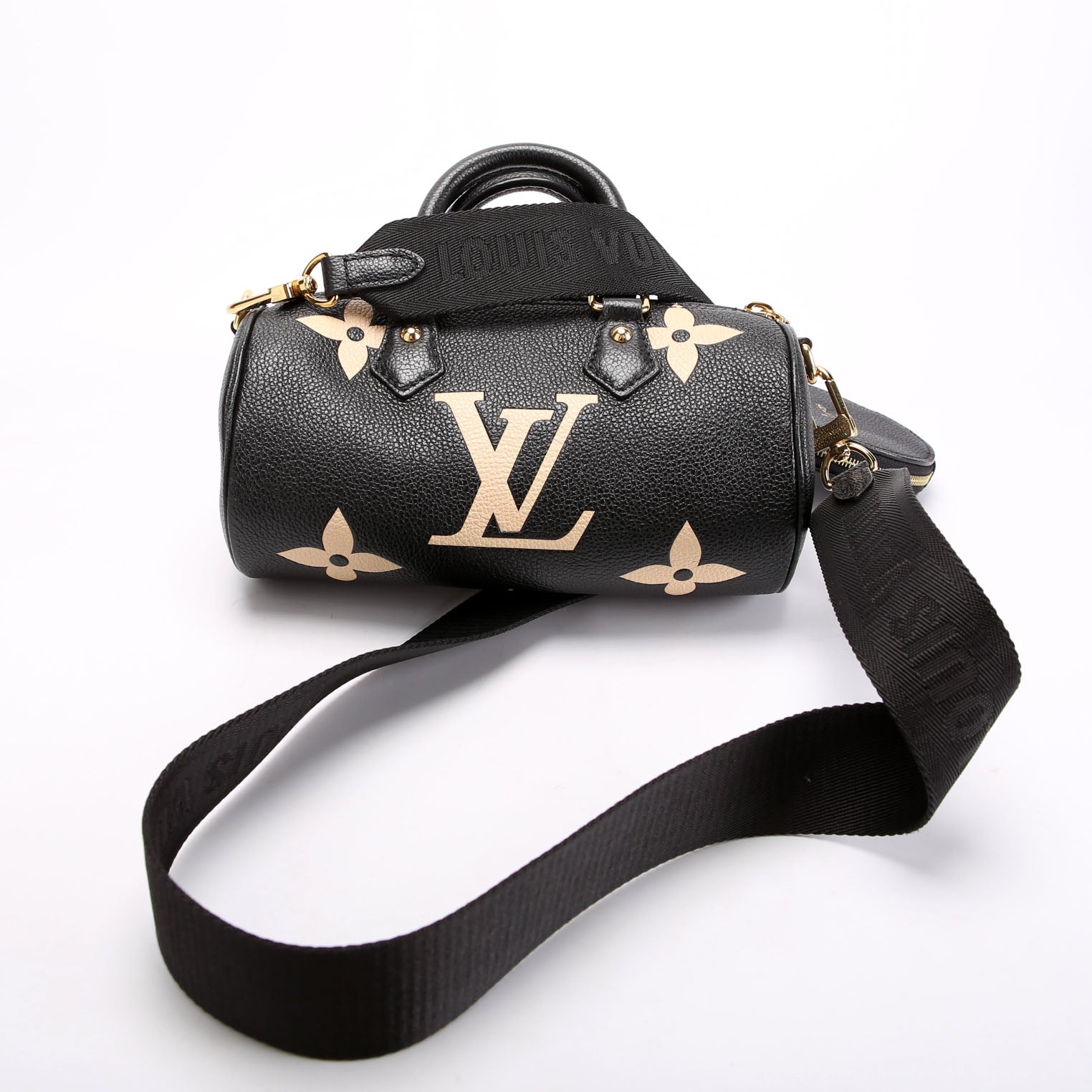 Louis Vuitton Papillon BB Bicolor Empreinte Black/Beige
