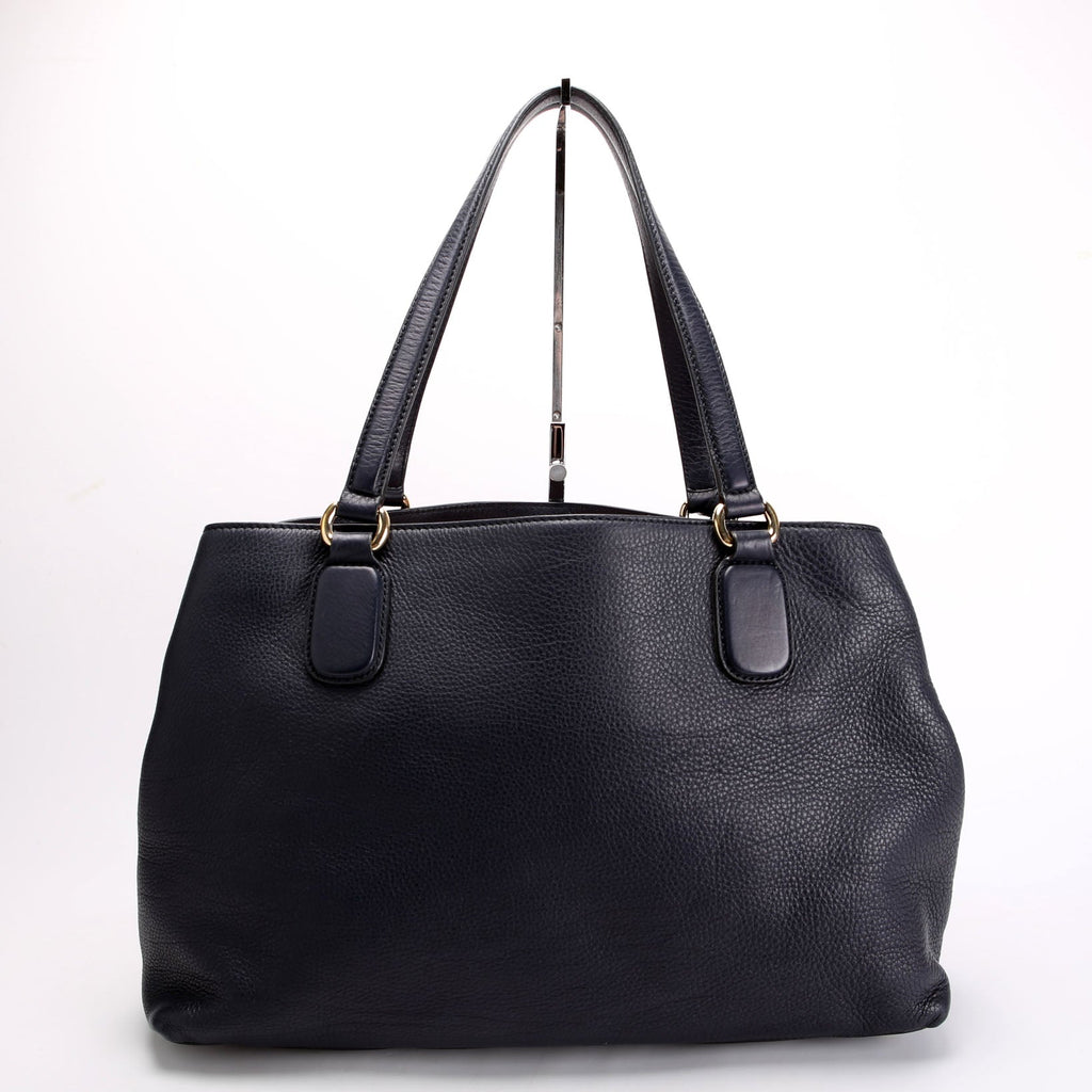 Gucci 308363 Soho Medium Working Tote Navy