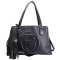 Gucci 308363 Soho Medium Working Tote Navy