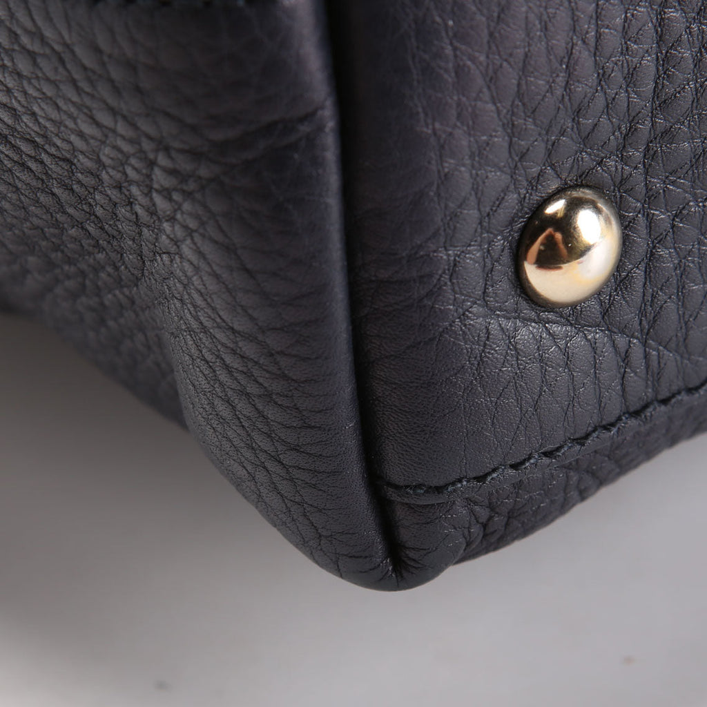 Gucci 308363 Soho Medium Working Tote Navy