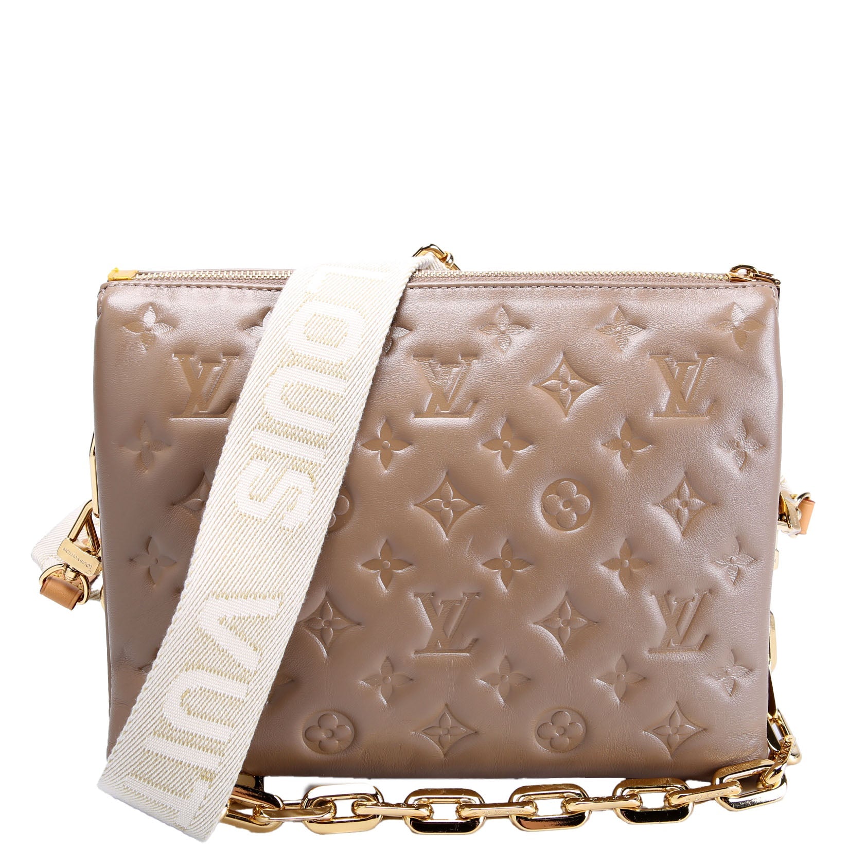 Louis Vuitton Coussin PM NV Lambskin Tan