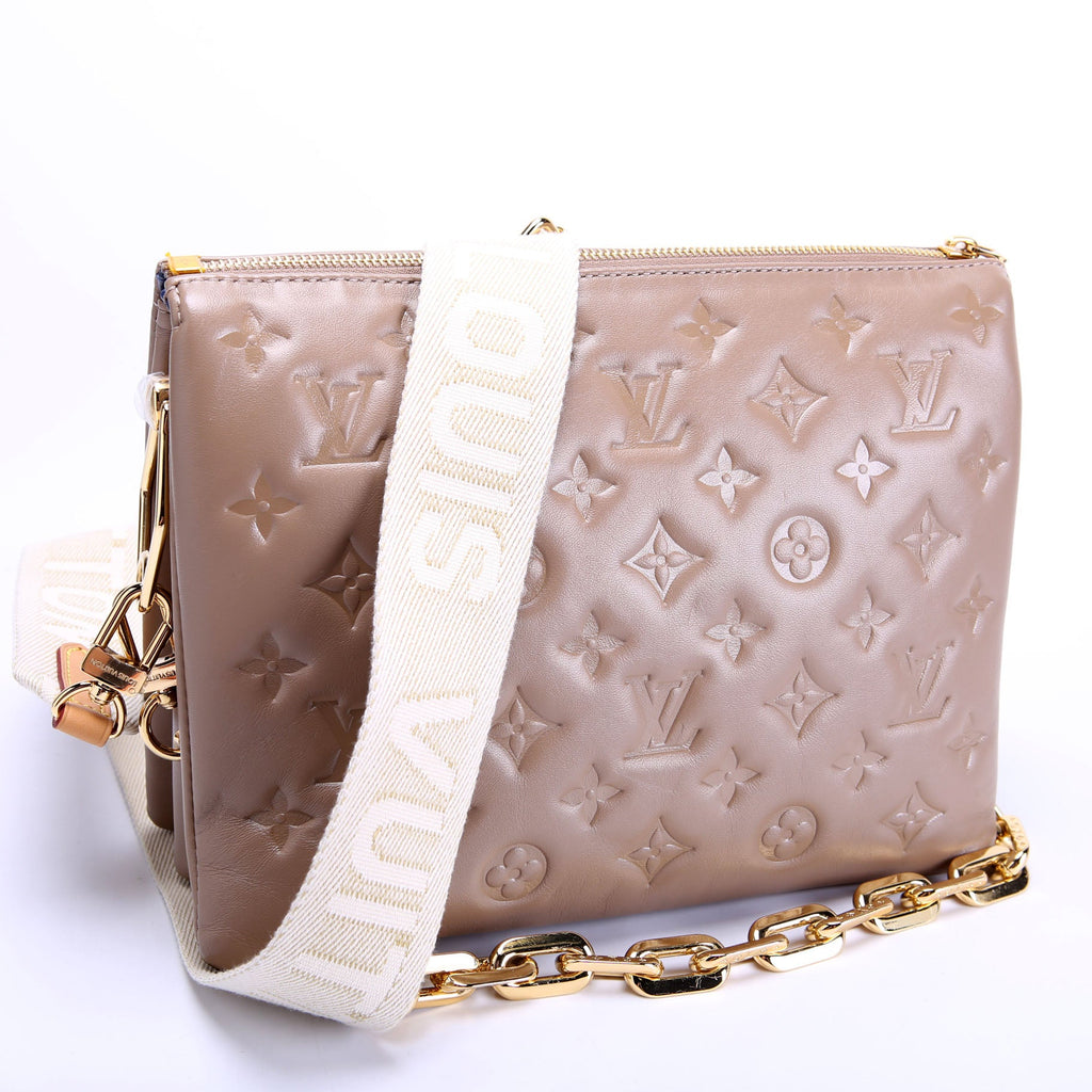 Louis Vuitton Coussin PM NV Lambskin Tan