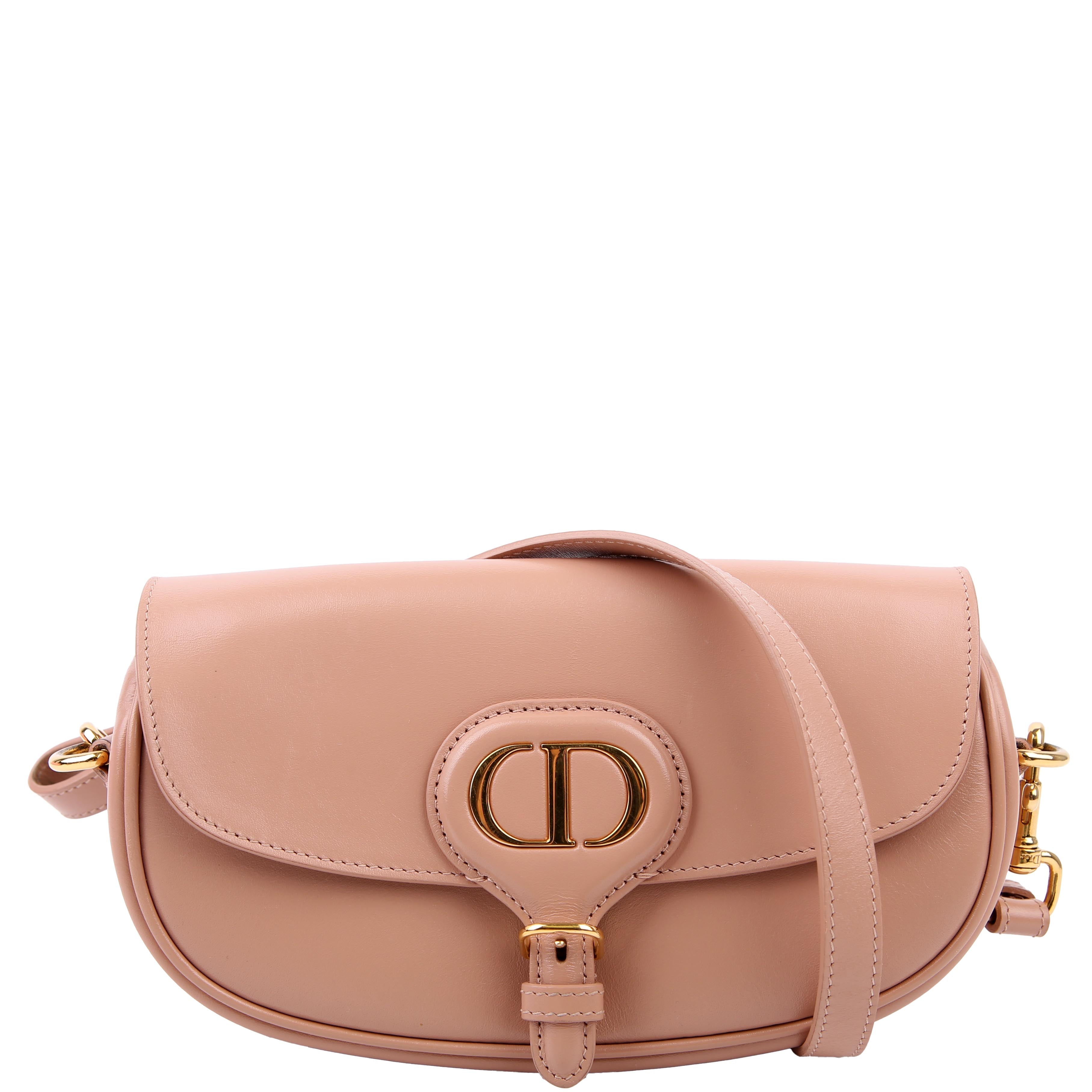Christian Dior Bobby Bag East-West Calfskin Nude