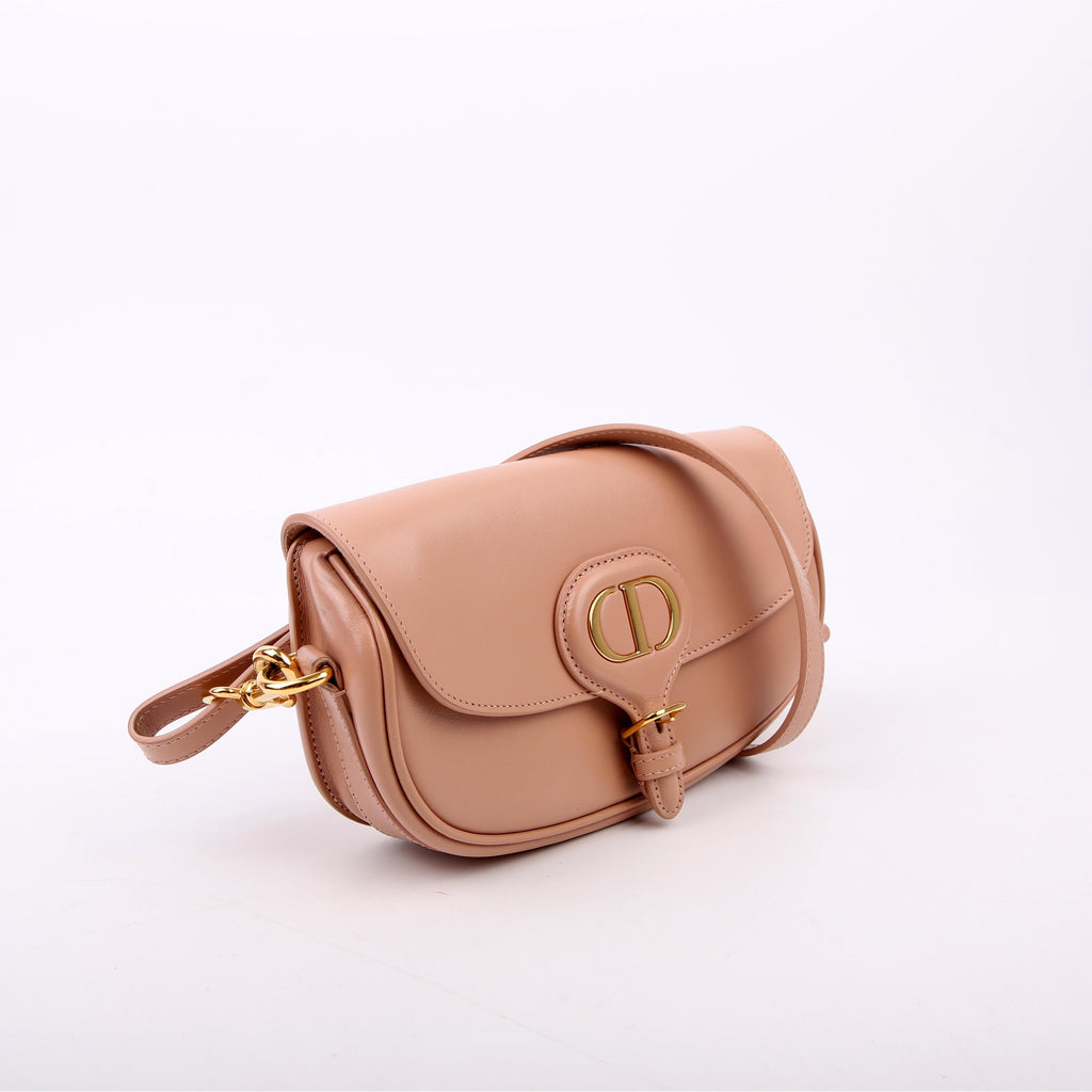 Christian Dior Bobby Bag East-West Calfskin Nude