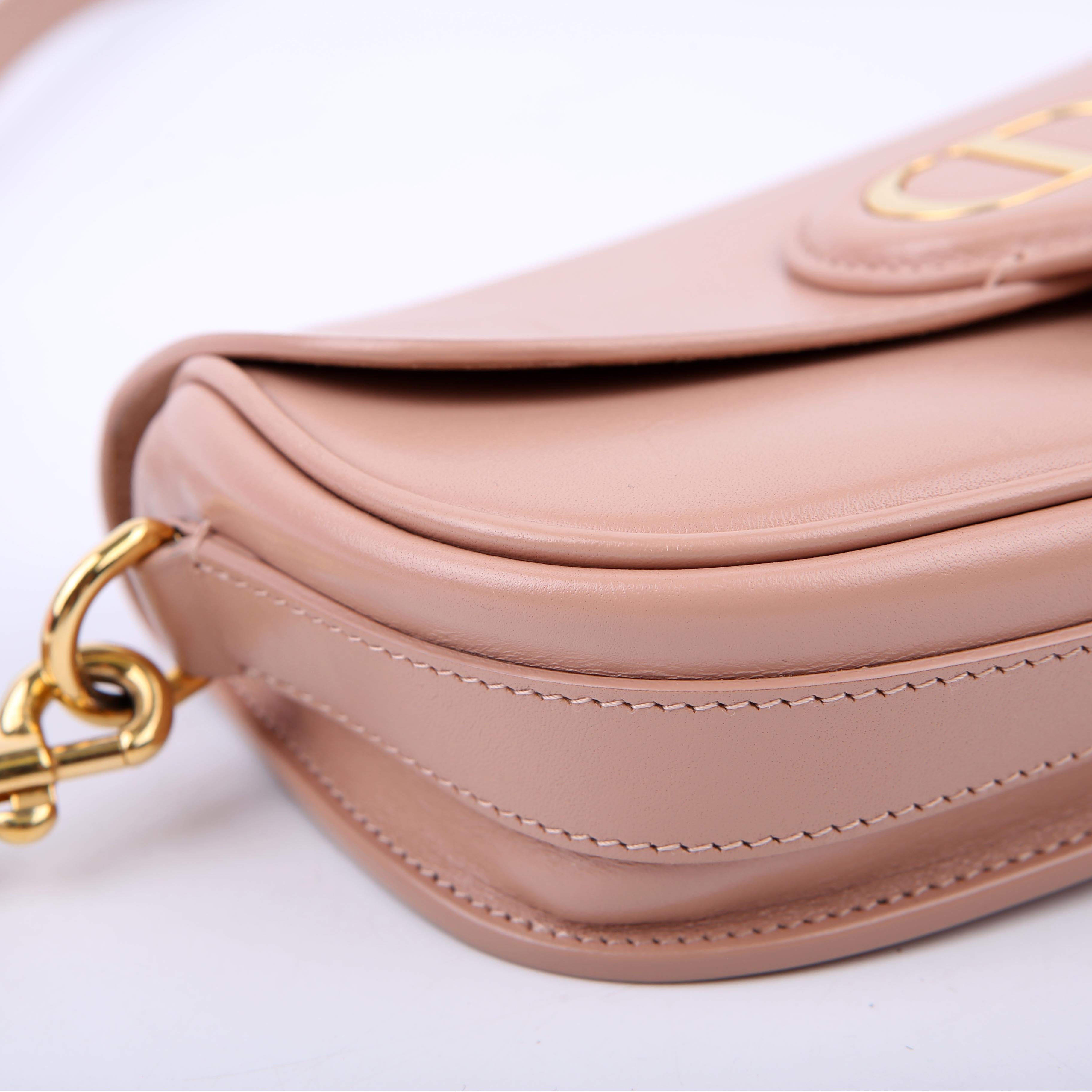 Christian Dior Bobby Bag East-West Calfskin Nude