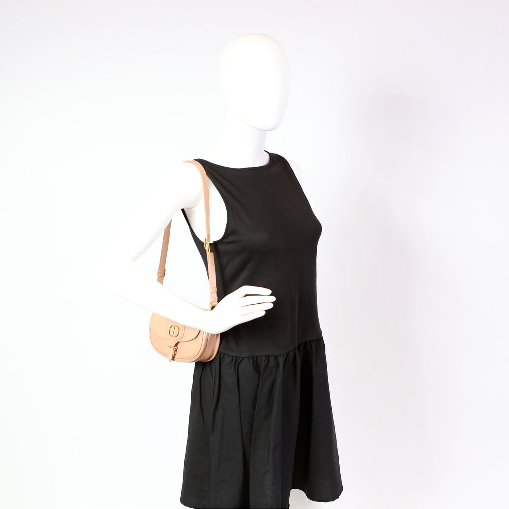 Christian Dior Bobby Bag East-West Calfskin Nude