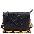 Louis Vuitton Cossin BB Lambskin Black/Gold