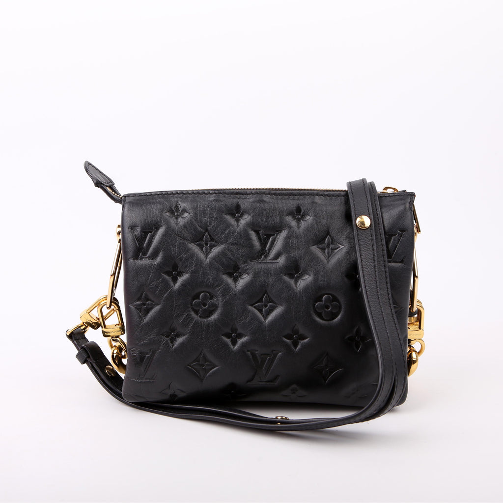 Louis Vuitton Cossin BB Lambskin Black/Gold
