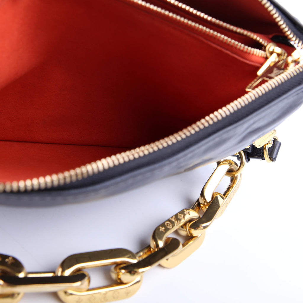 Louis Vuitton Cossin BB Lambskin Black/Gold