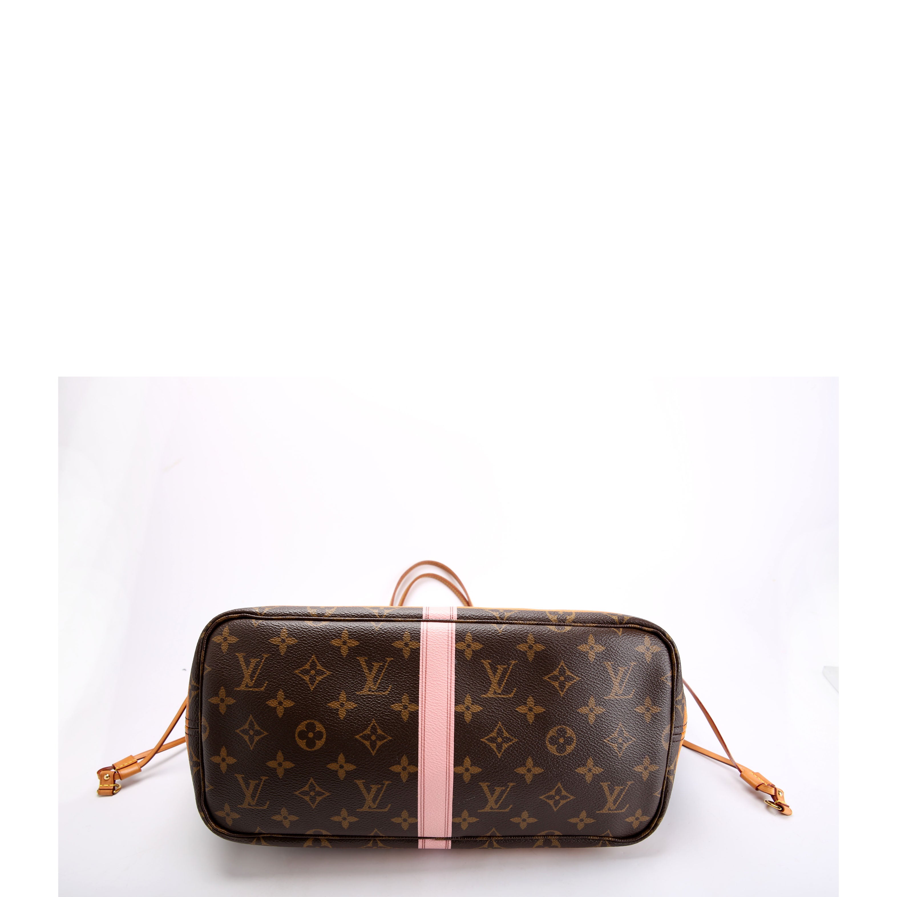 Louis Vuitton Neverfull With Wallet MM Summer Trunks Monogram