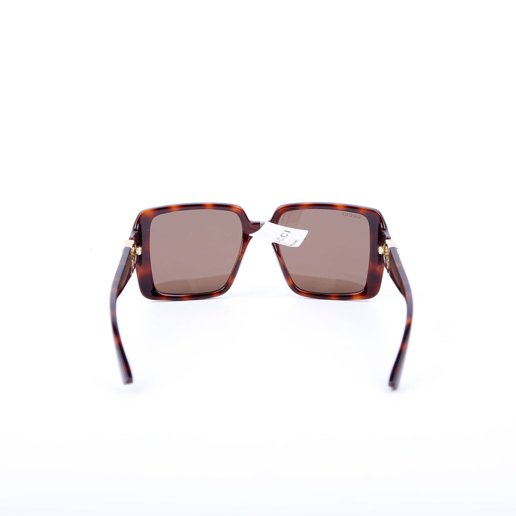 Gucci GG1692S Oversized Square Sunglasses Brown