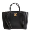 Louis Vuitton Lockmeto Calfskin Black