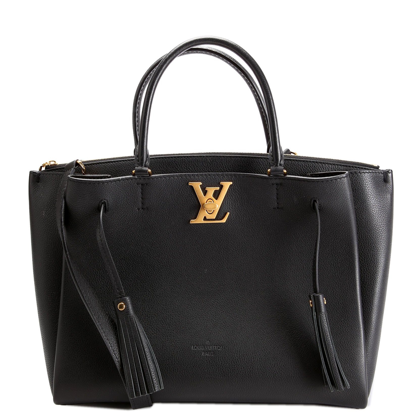 Louis Vuitton Lockmeto Calfskin Black