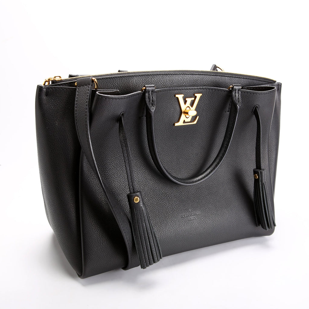 Louis Vuitton Lockmeto Calfskin Black
