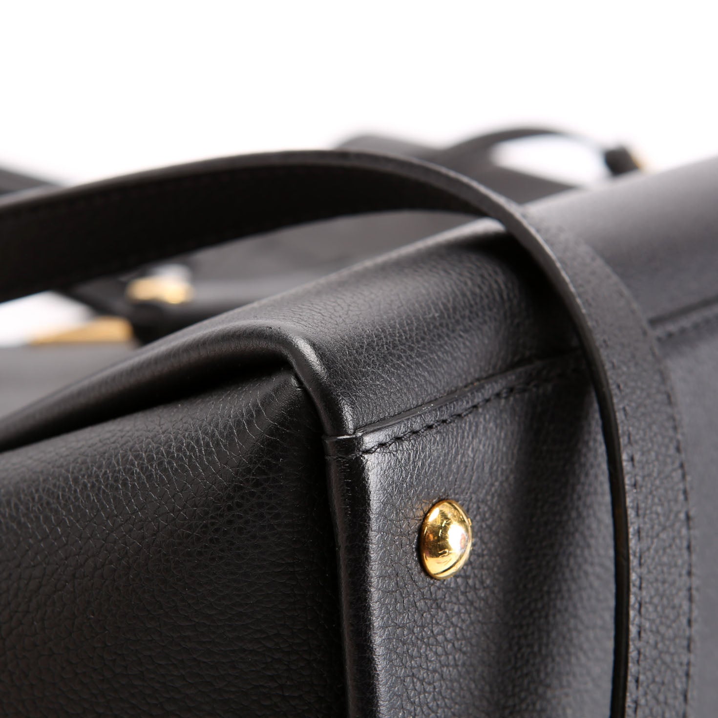 Louis Vuitton Lockmeto Calfskin Black