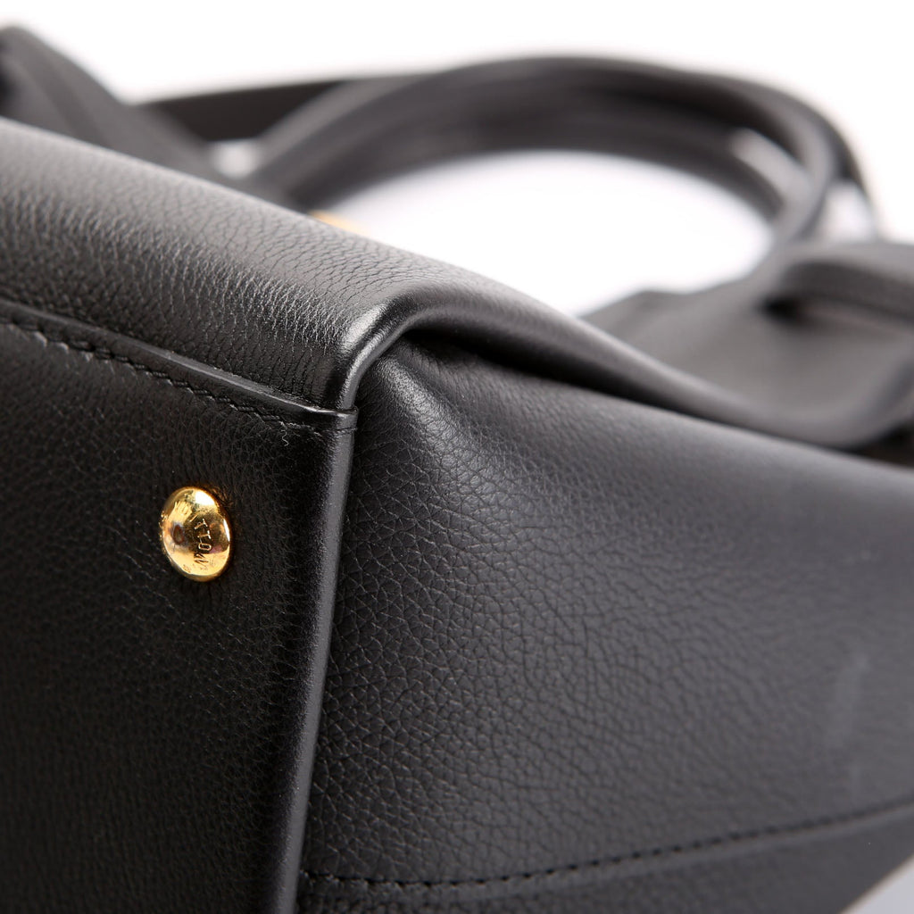 Louis Vuitton Lockmeto Calfskin Black