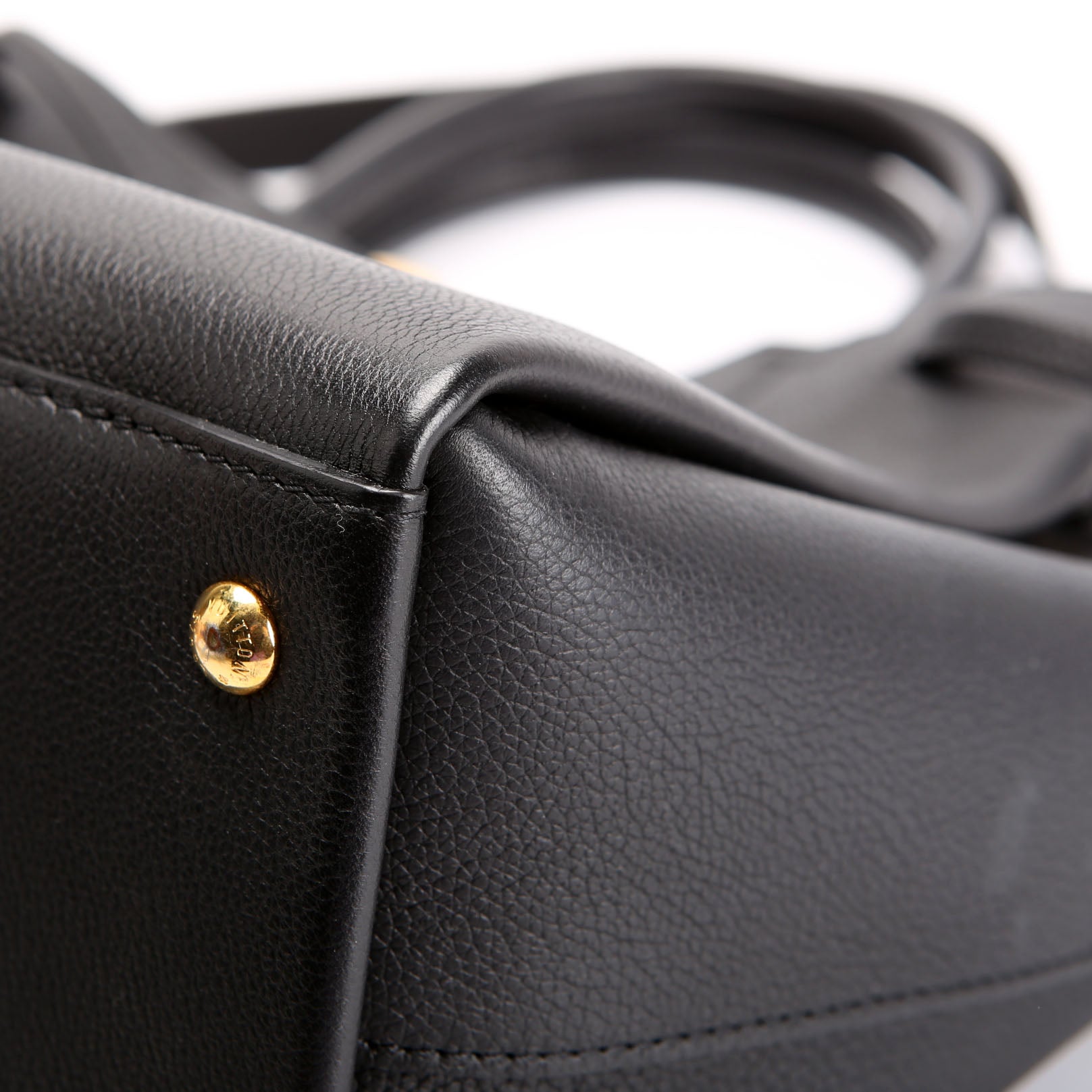 Louis Vuitton Lockmeto Calfskin Black