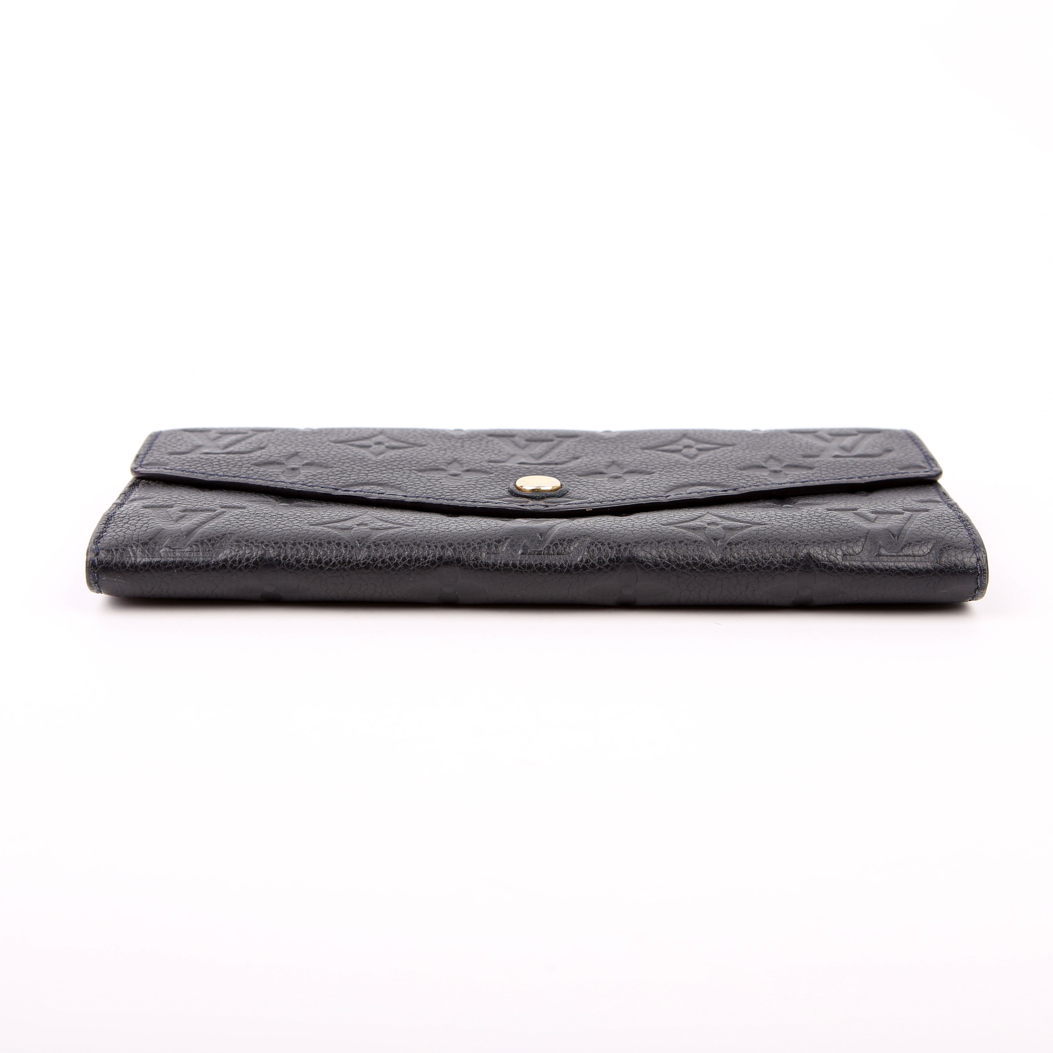Louis Vuitton Josephine Wallet Empreinte Black