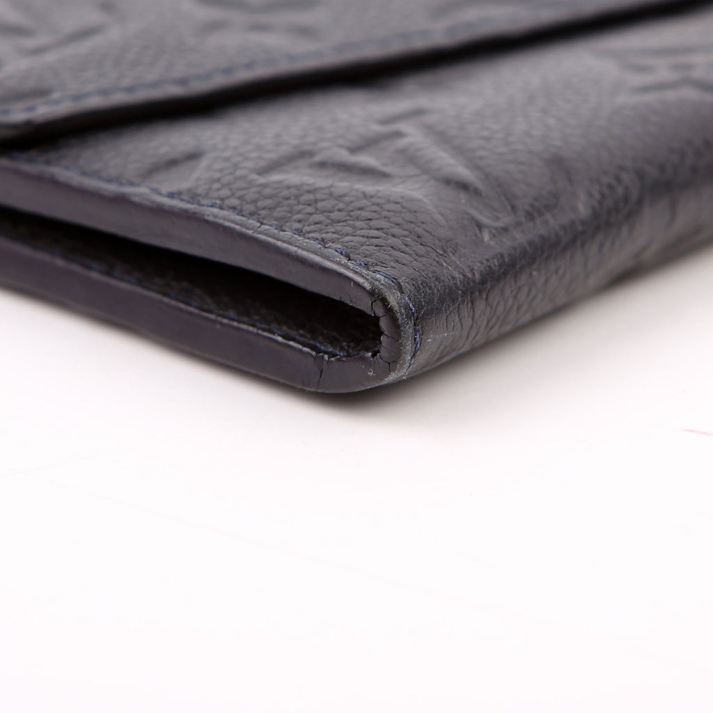 Louis Vuitton Josephine Wallet Empreinte Black