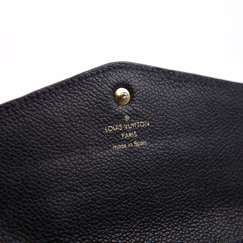 Louis Vuitton Josephine Wallet Empreinte Black