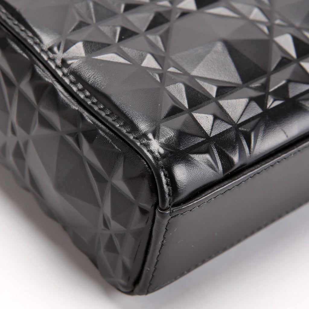 Christian Dior Lady D-Joy Medium Lambskin Black