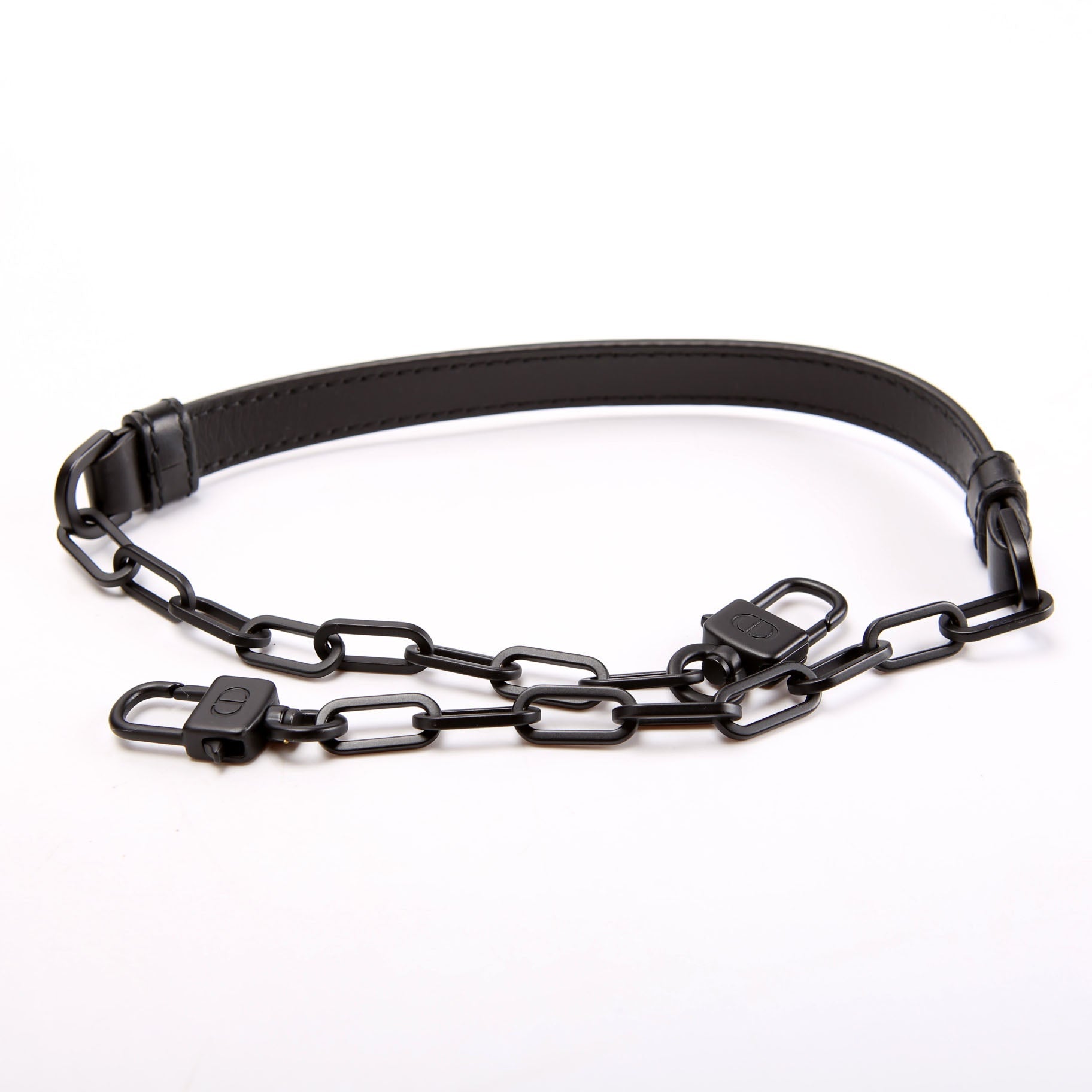Christian Dior Lady D-Joy Medium Lambskin Black
