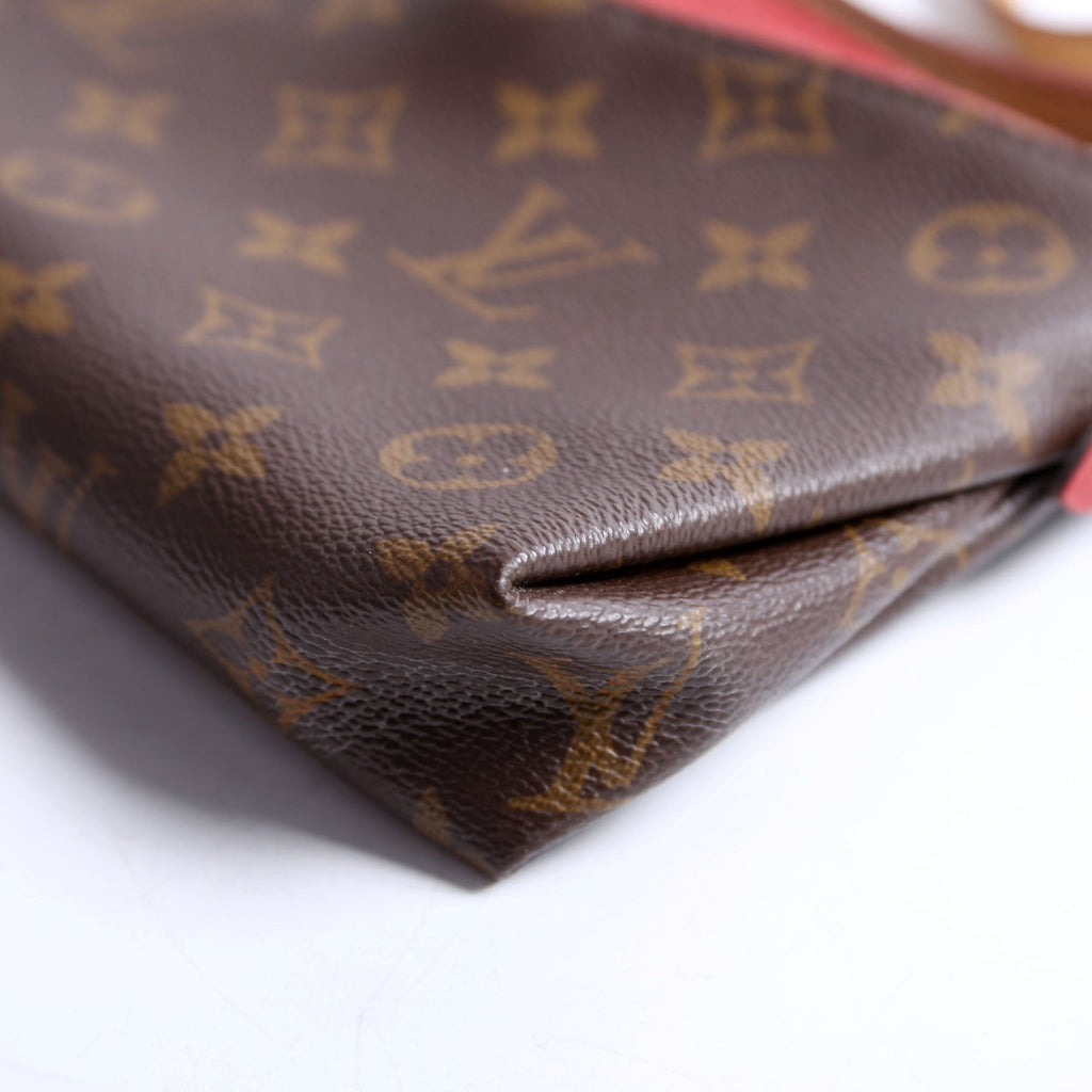Louis Vuitton Pallas Clutch Monogram Red