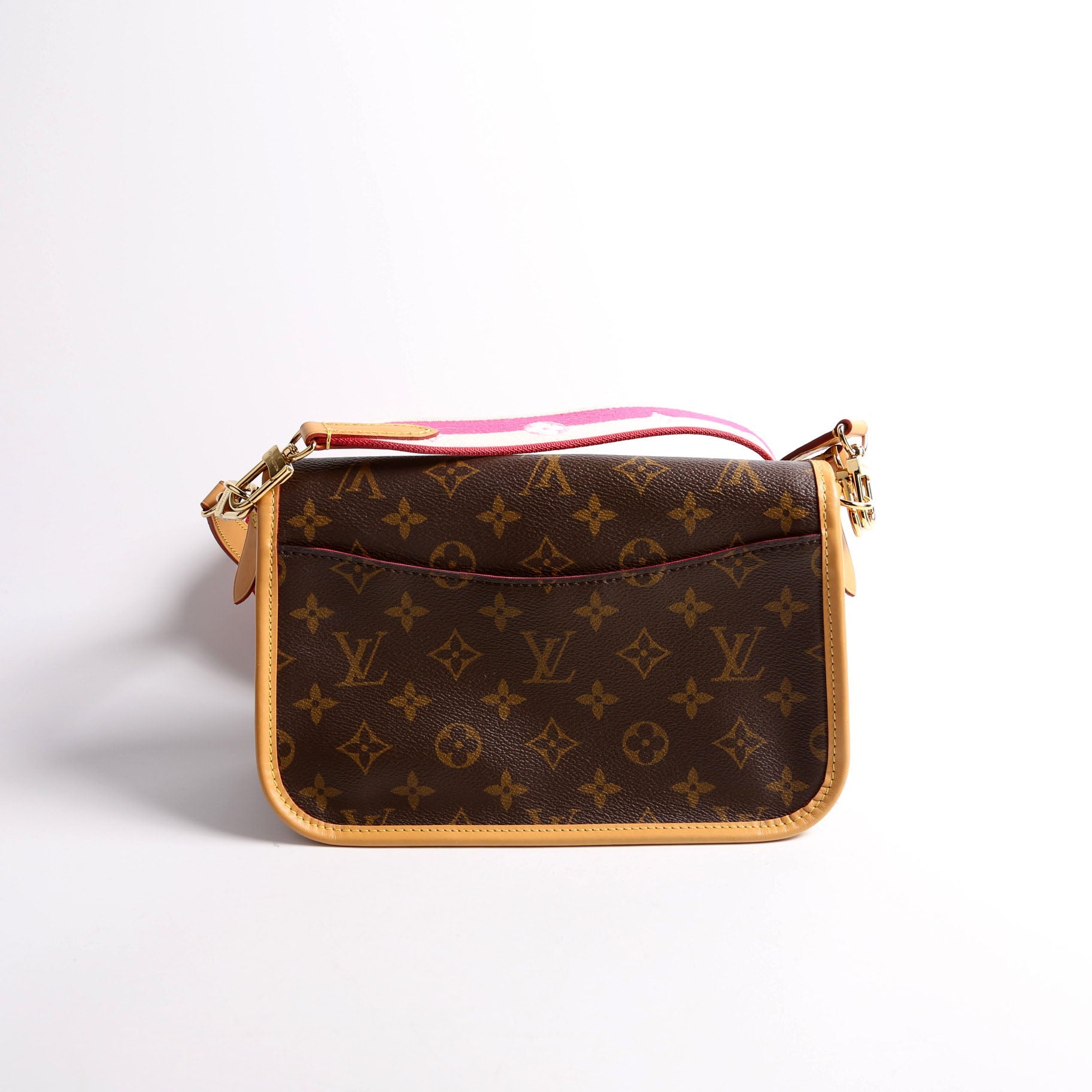 Louis Vuitton Diane NM Satchel Monogram Pink