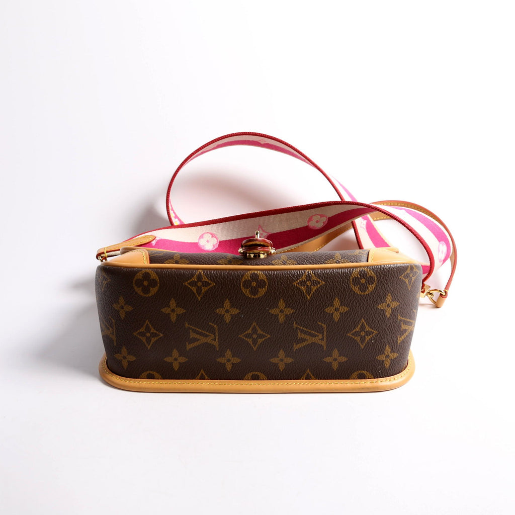 Louis Vuitton Diane NM Satchel Monogram Pink