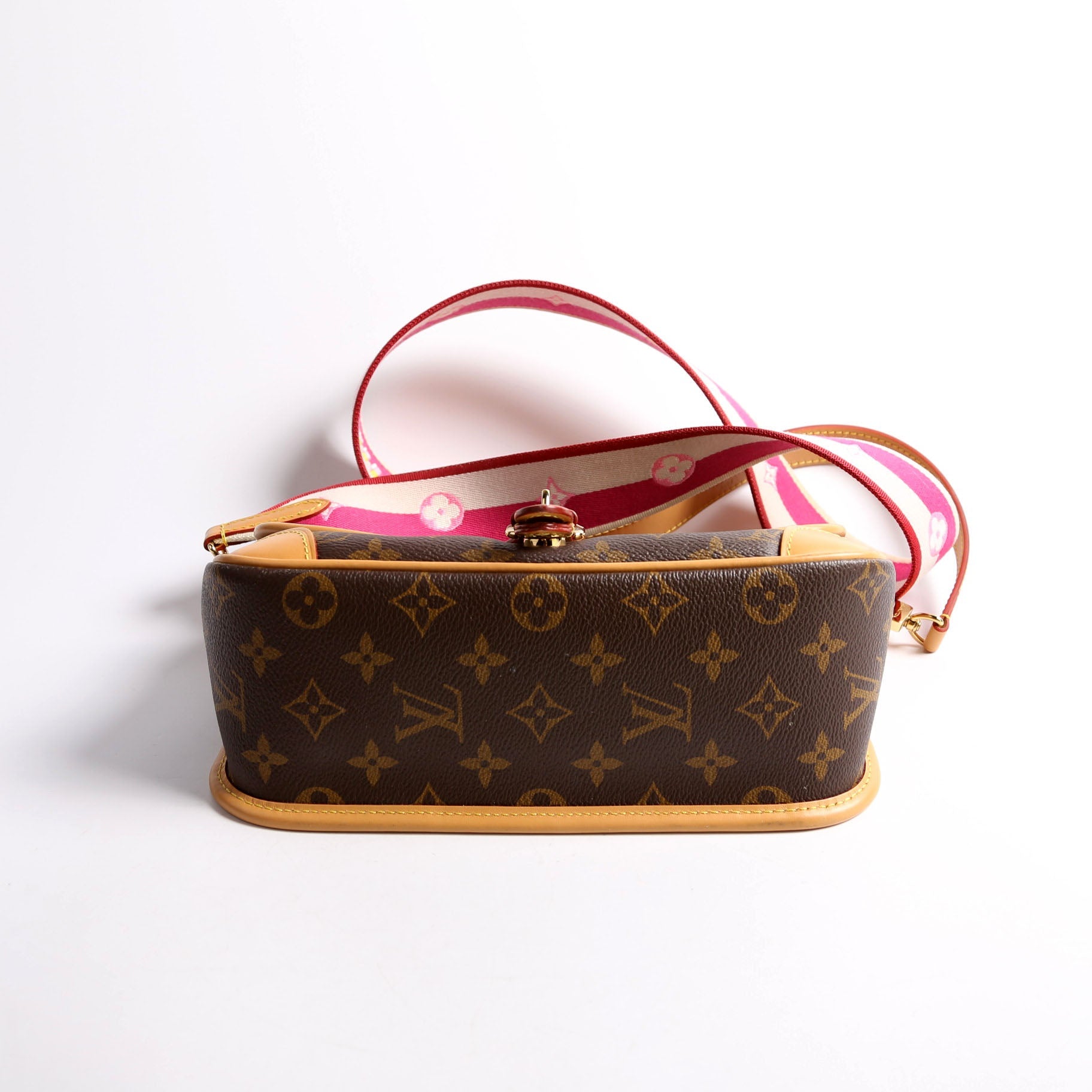 Louis Vuitton Diane NM Satchel Monogram Pink