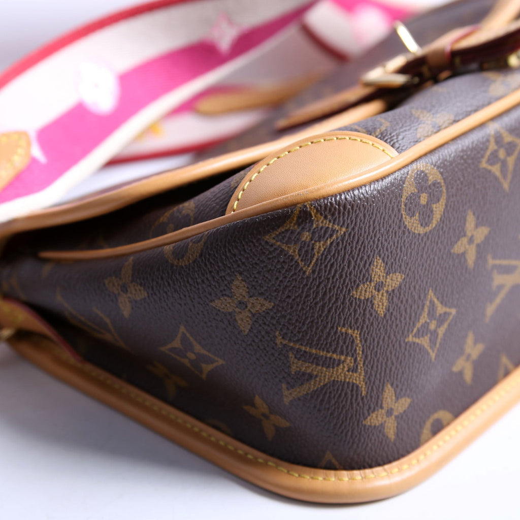 Louis Vuitton Diane NM Satchel Monogram Pink