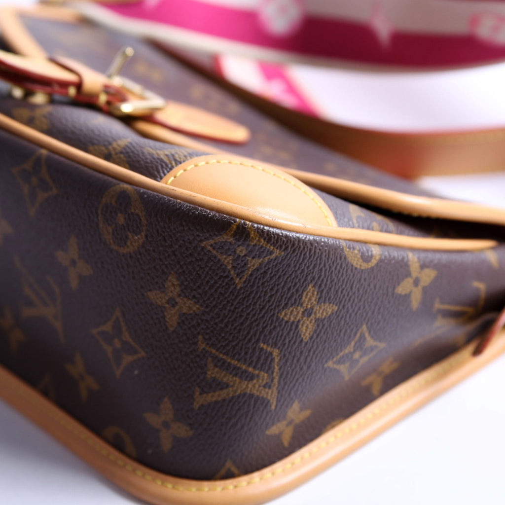 Louis Vuitton Diane NM Satchel Monogram Pink