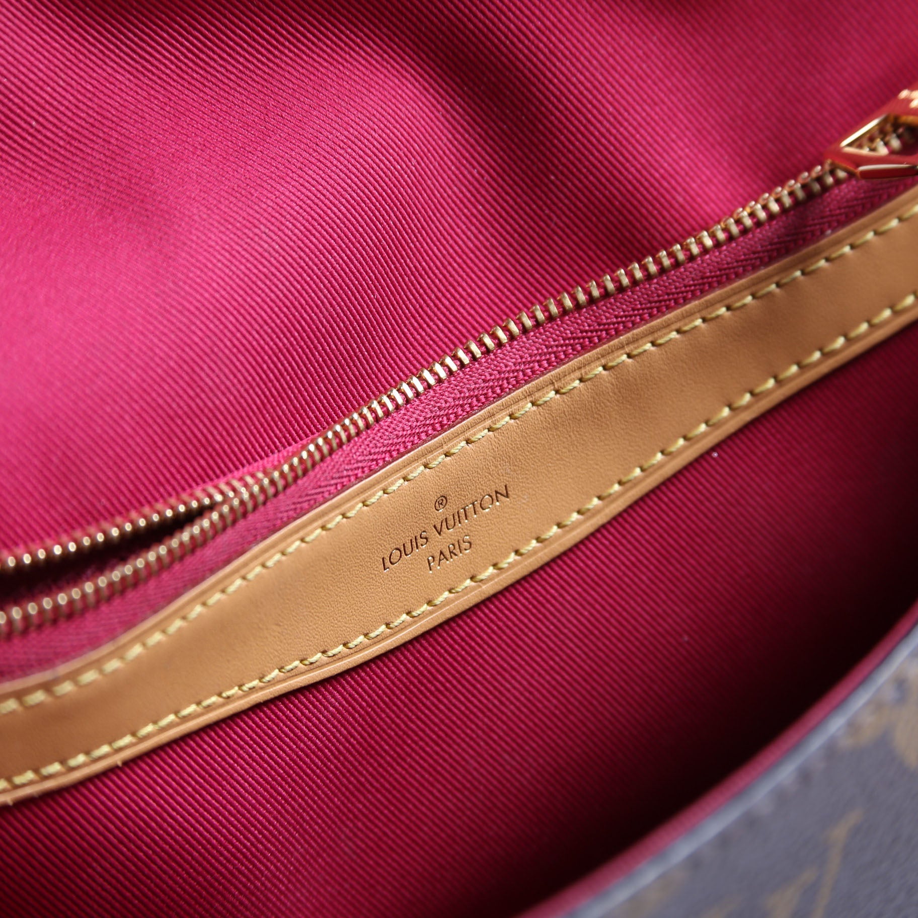 Louis Vuitton Diane NM Satchel Monogram Pink
