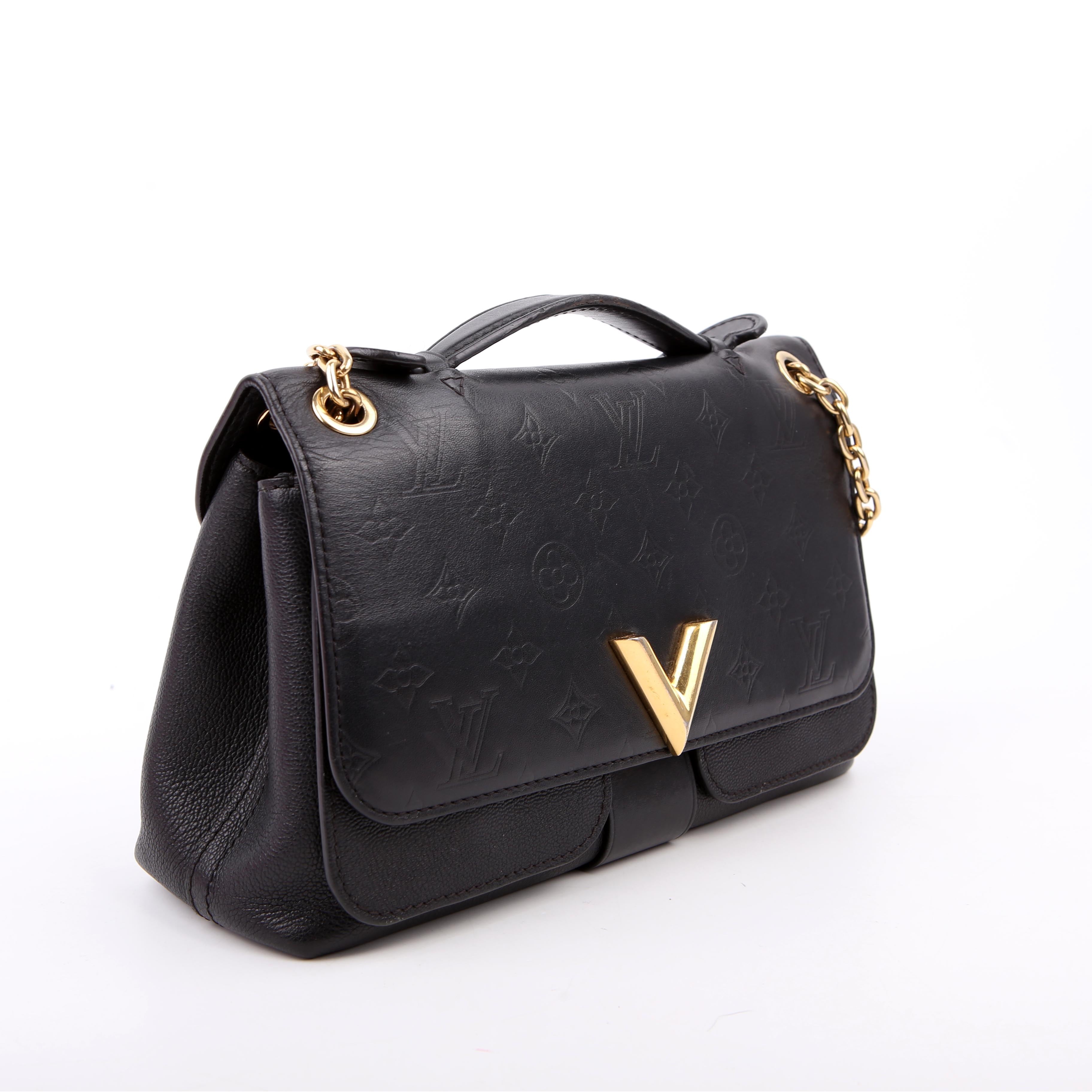 Louis Vuitton Very Messenger Bag Black