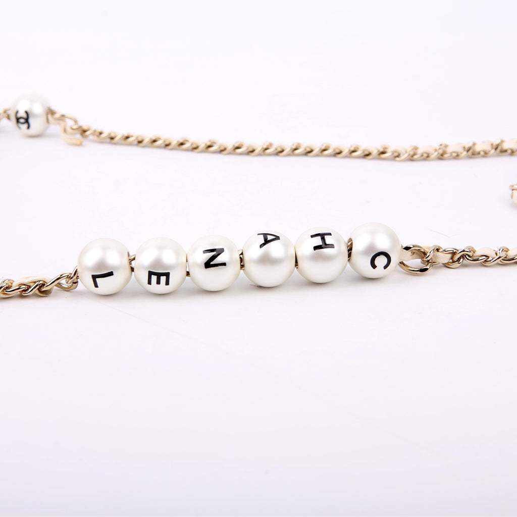 Chanel My Precious Pearls Small Chain 29M White