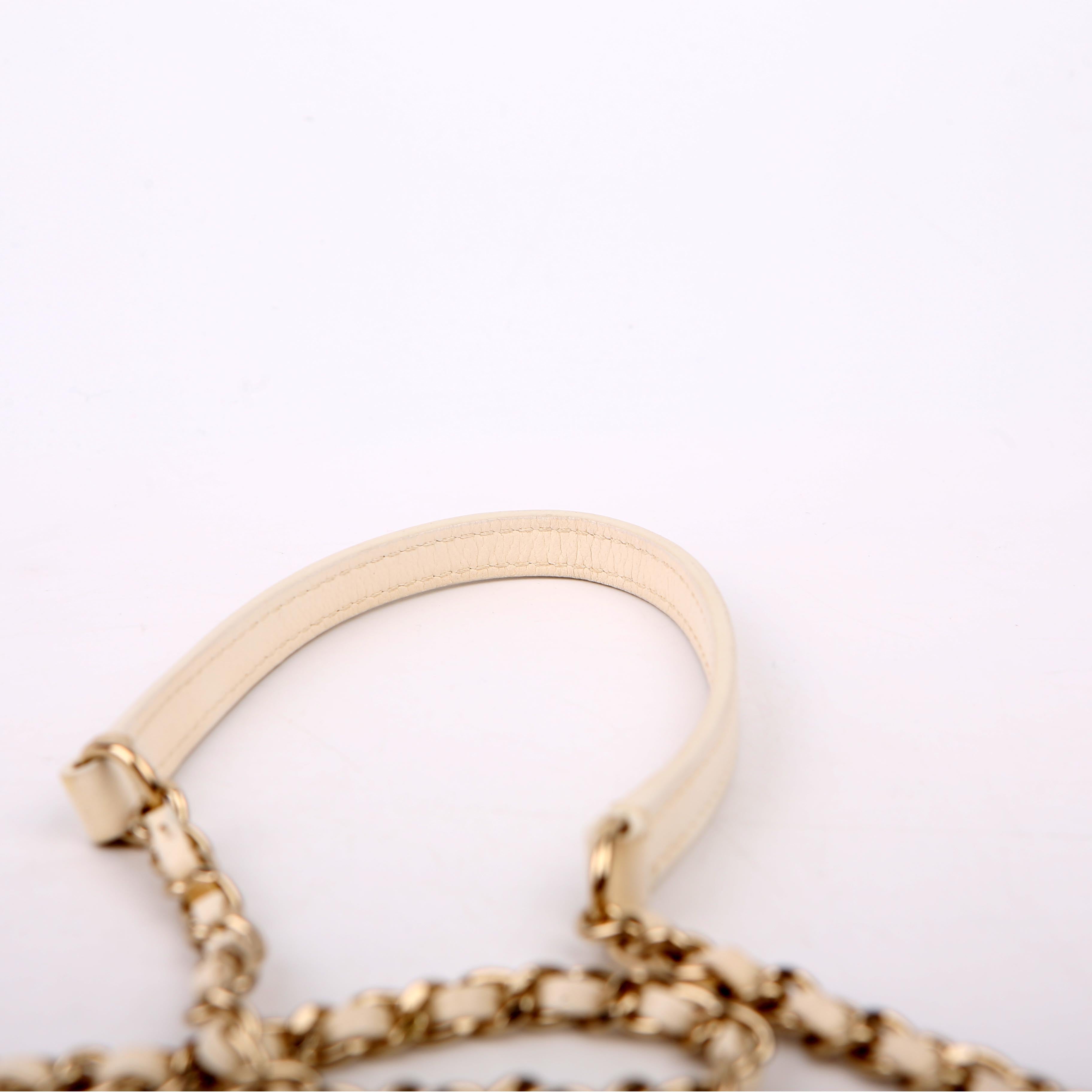 Chanel My Precious Pearls Small Chain 29M White