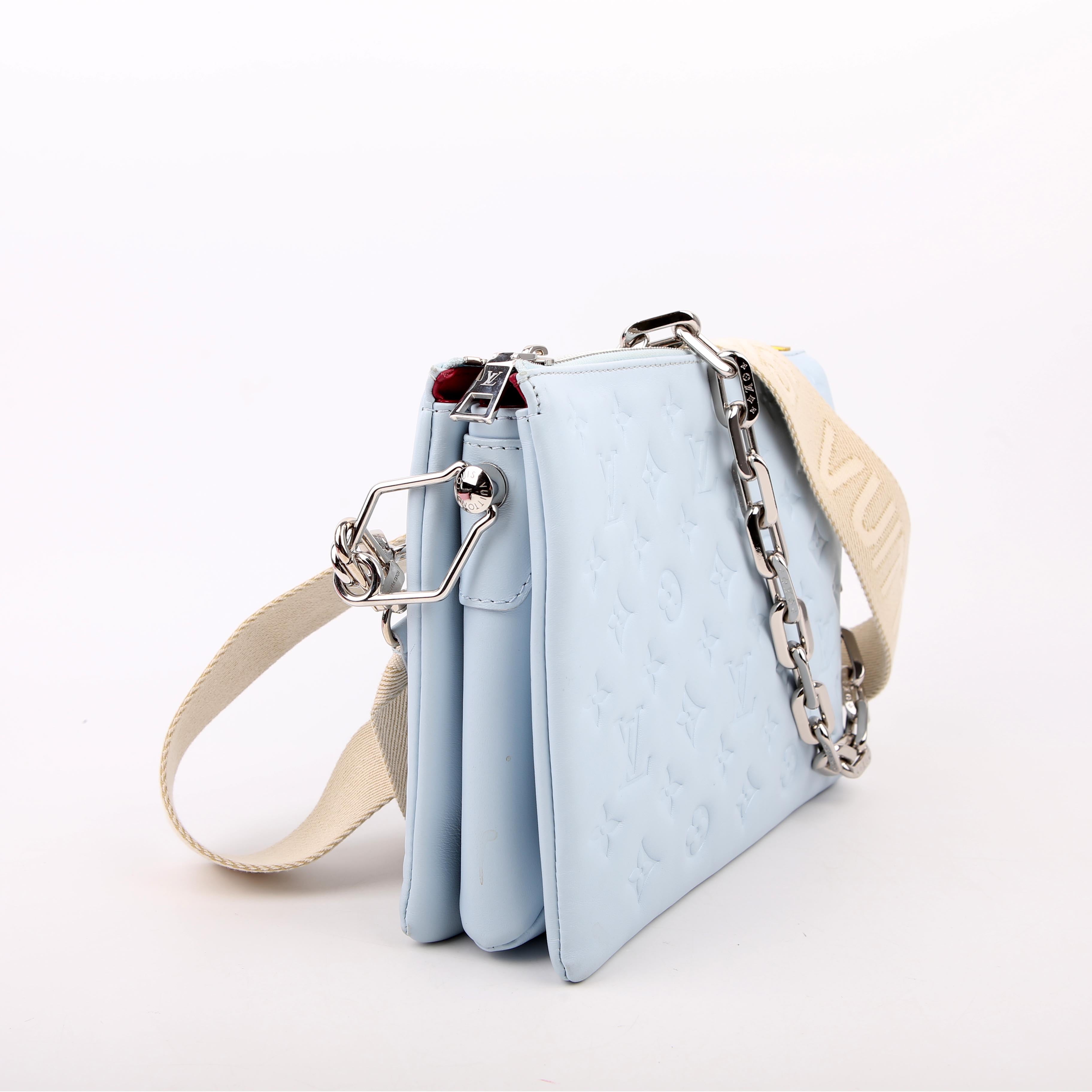 Louis Vuitton Coussin PM NV Lambskin Blue