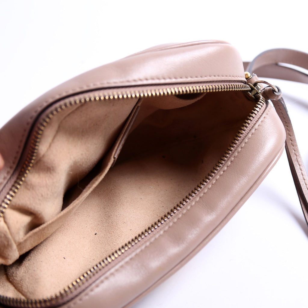 Gucci 448065 Marmont Mini Camera Bag Tan