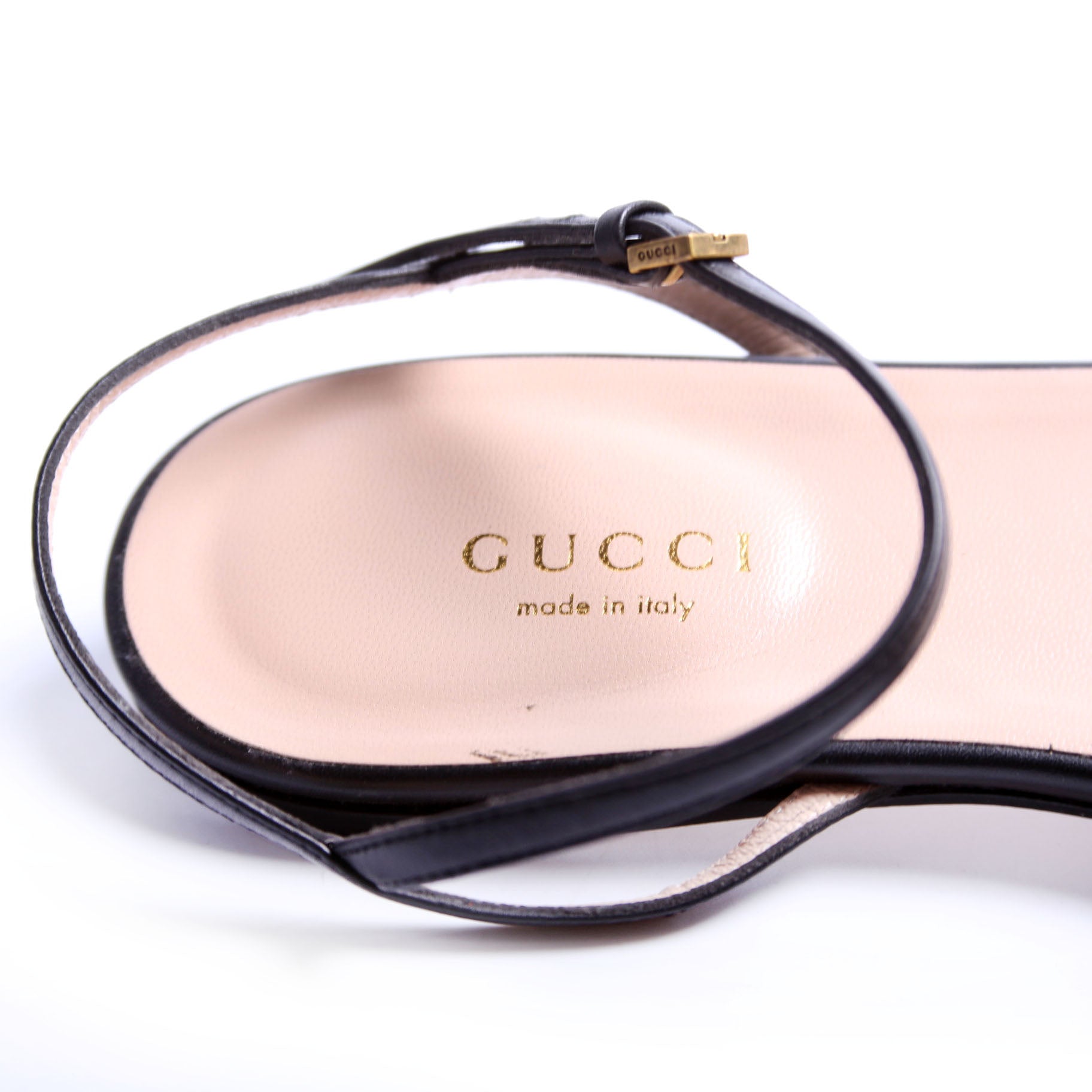 Gucci Marmont Flat Sandals Size 37