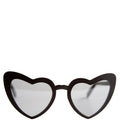 Saint Laurent SL196 LouLou Heart Sunglasses Black