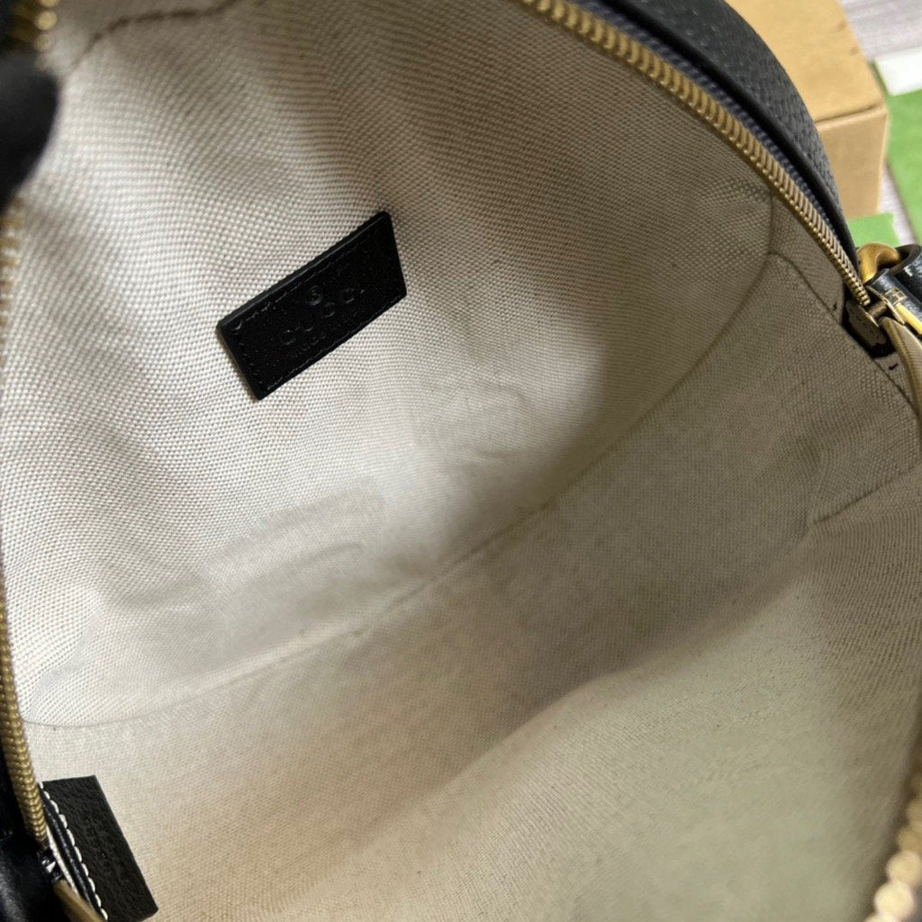 Gucci x ADiordas OphiDiora Shoulder Bag Black For Women, Women’s Bags 8.6in/22cm Gucci 