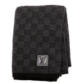 Louis Vuitton Neo Petite Damier Wool Scarf Black