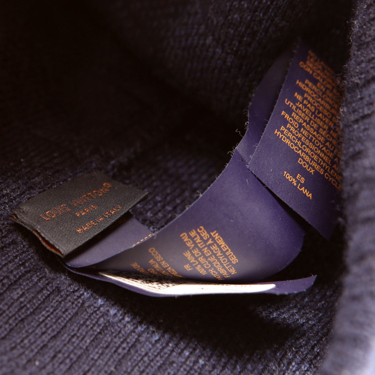 Louis Vuitton Neo Petite Damier Beanie Navy