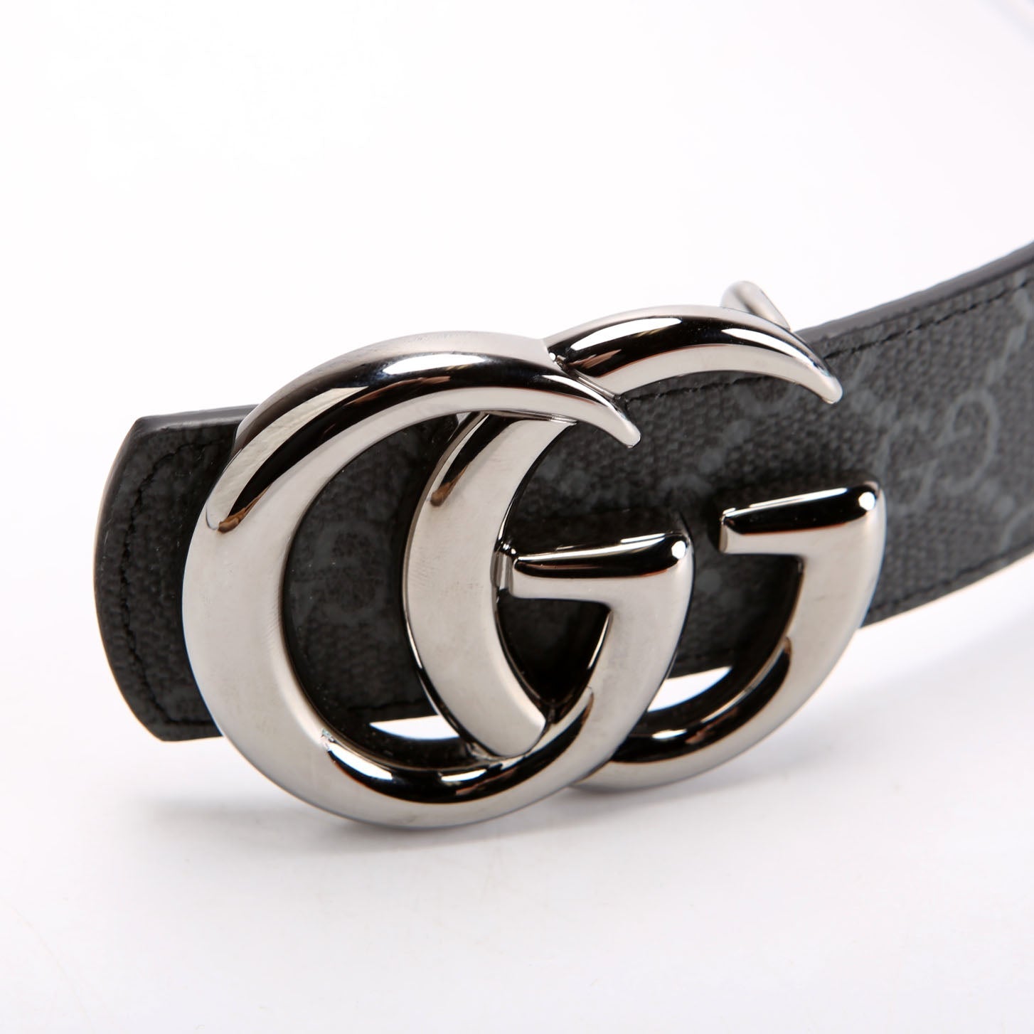 Gucci 838593 GG Marmont Reversible Belt Size 95/38 Black