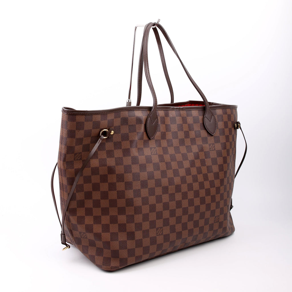 Louis Vuitton Neverfull GM Damier Ebene Red