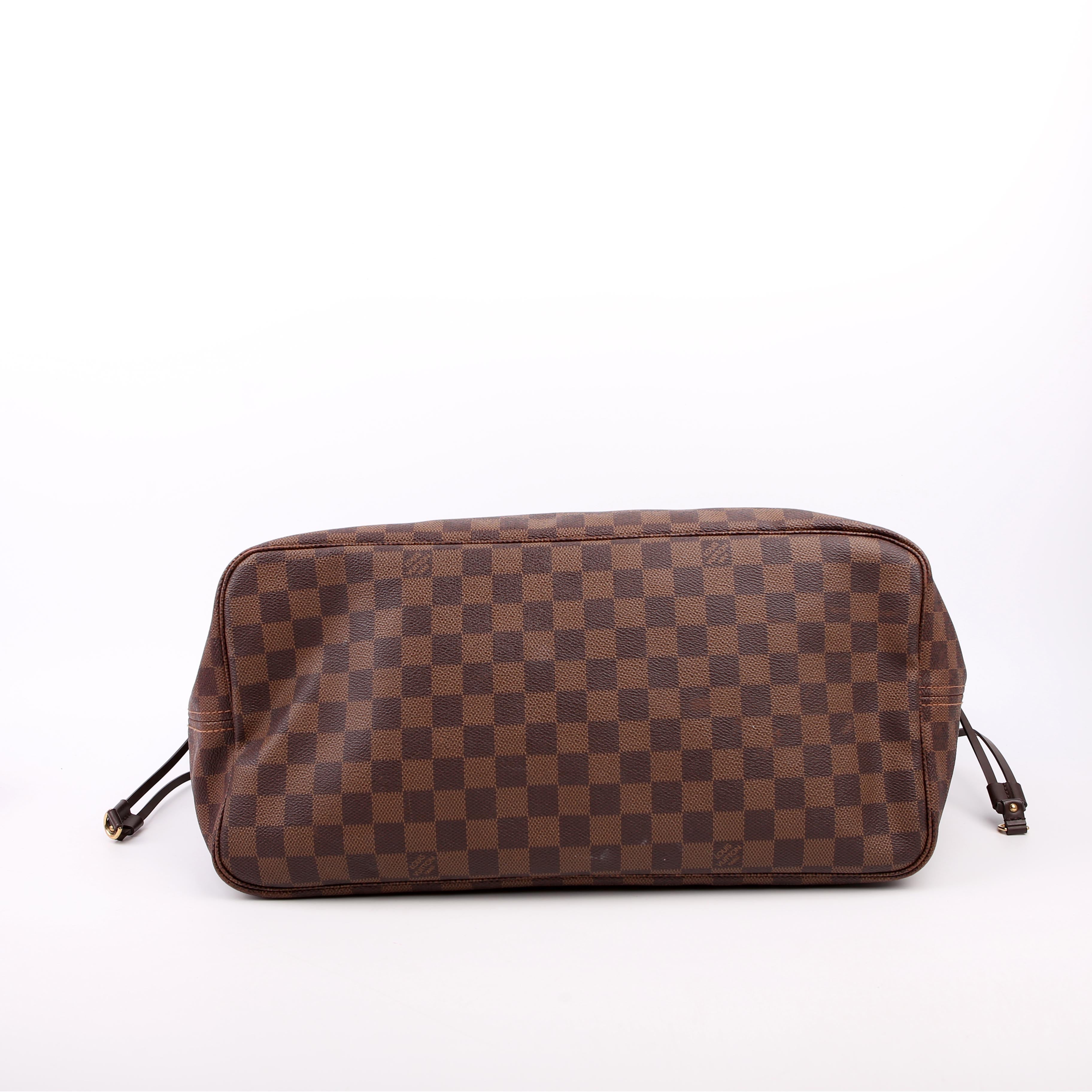 Louis Vuitton Neverfull GM Damier Ebene Red