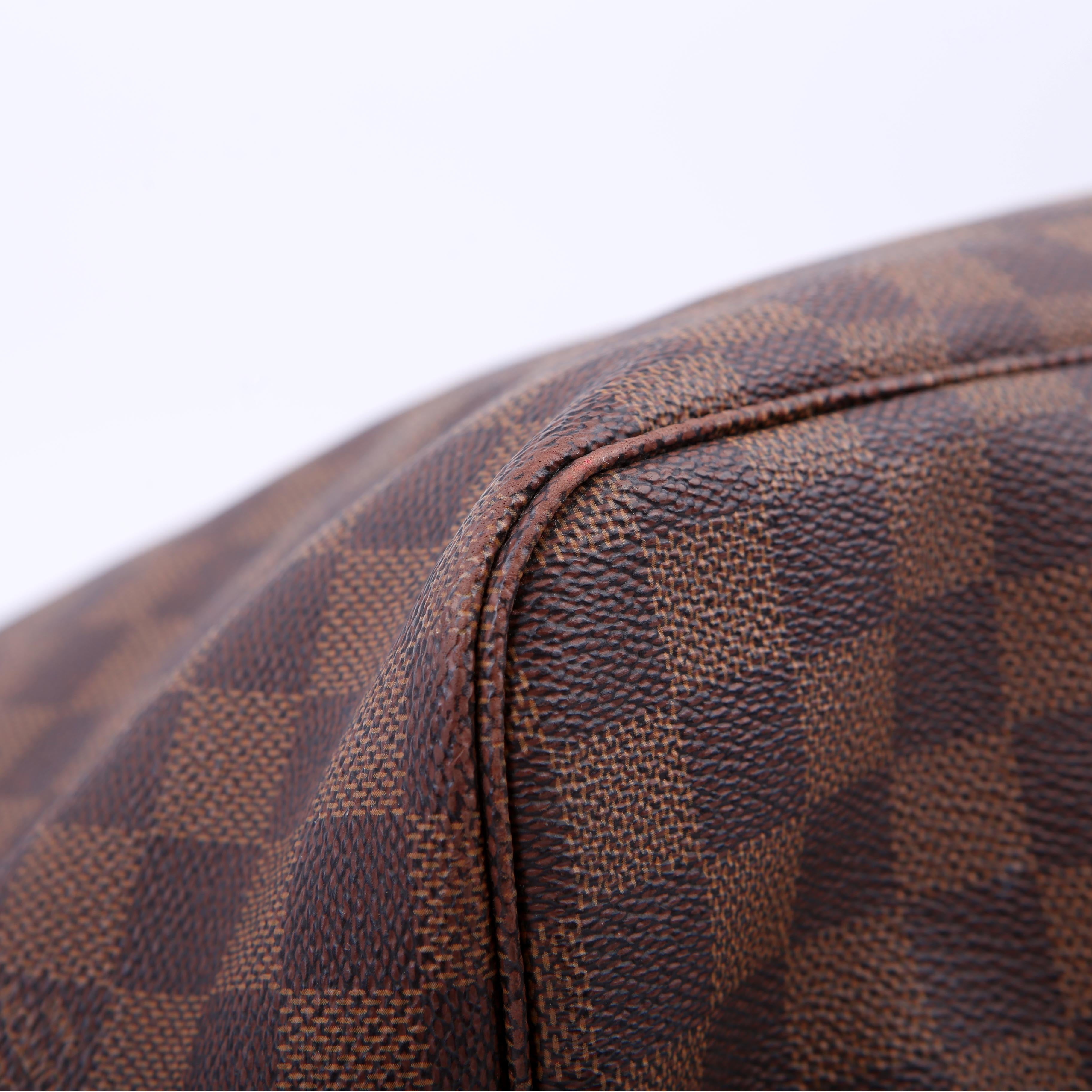 Louis Vuitton Neverfull GM Damier Ebene Red
